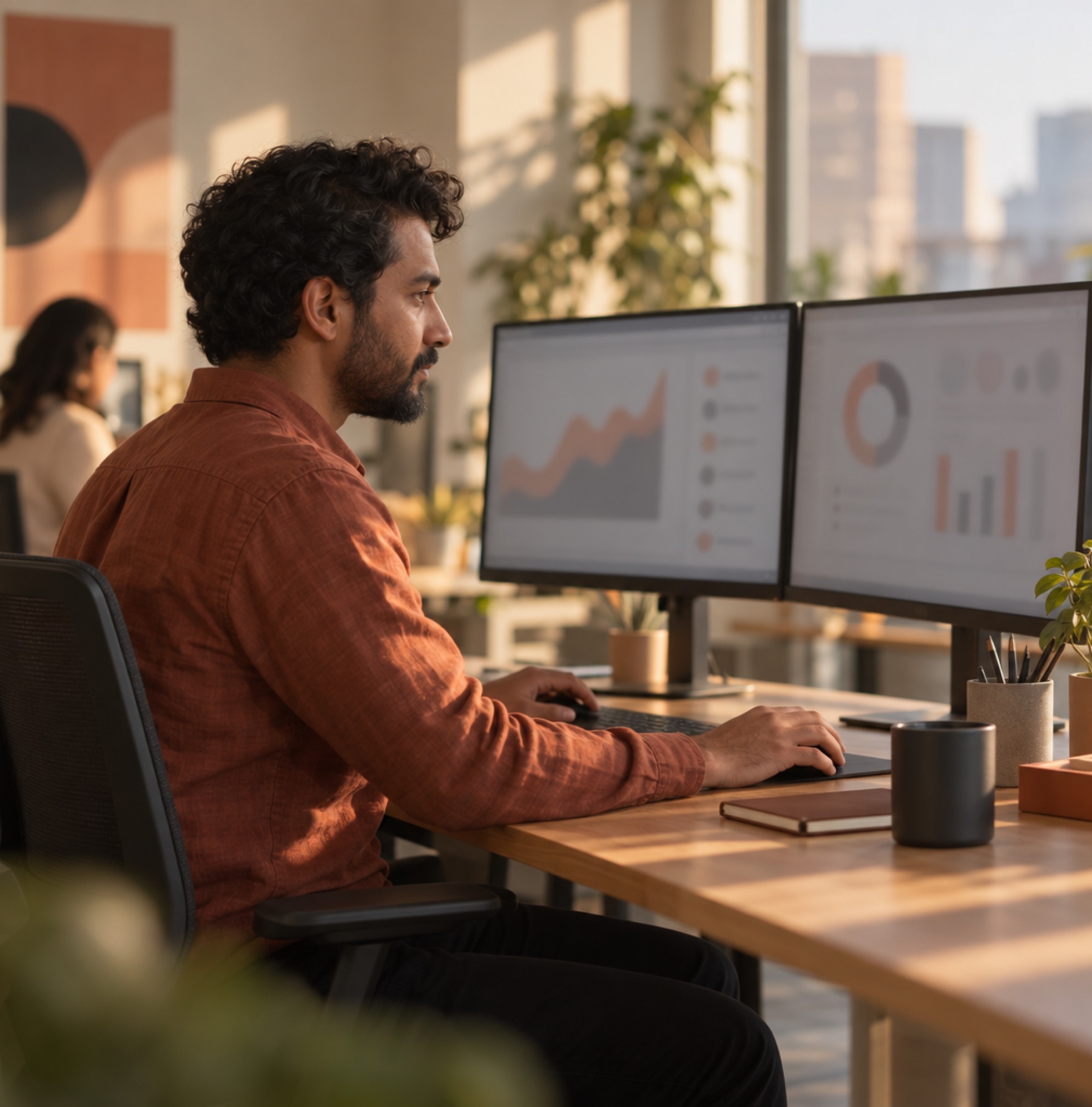 Algebra IT delivery lead at the office